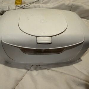 White Baby Wipe Warmer -